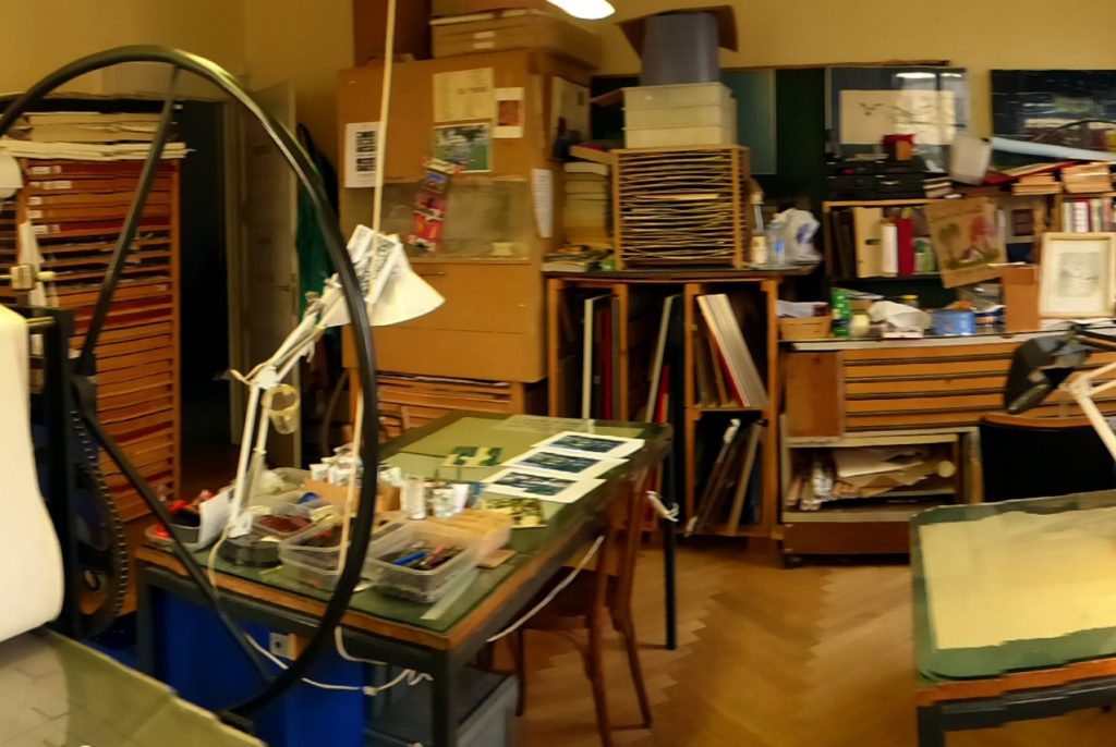 Atelier de gravure Le Poisson Bouge