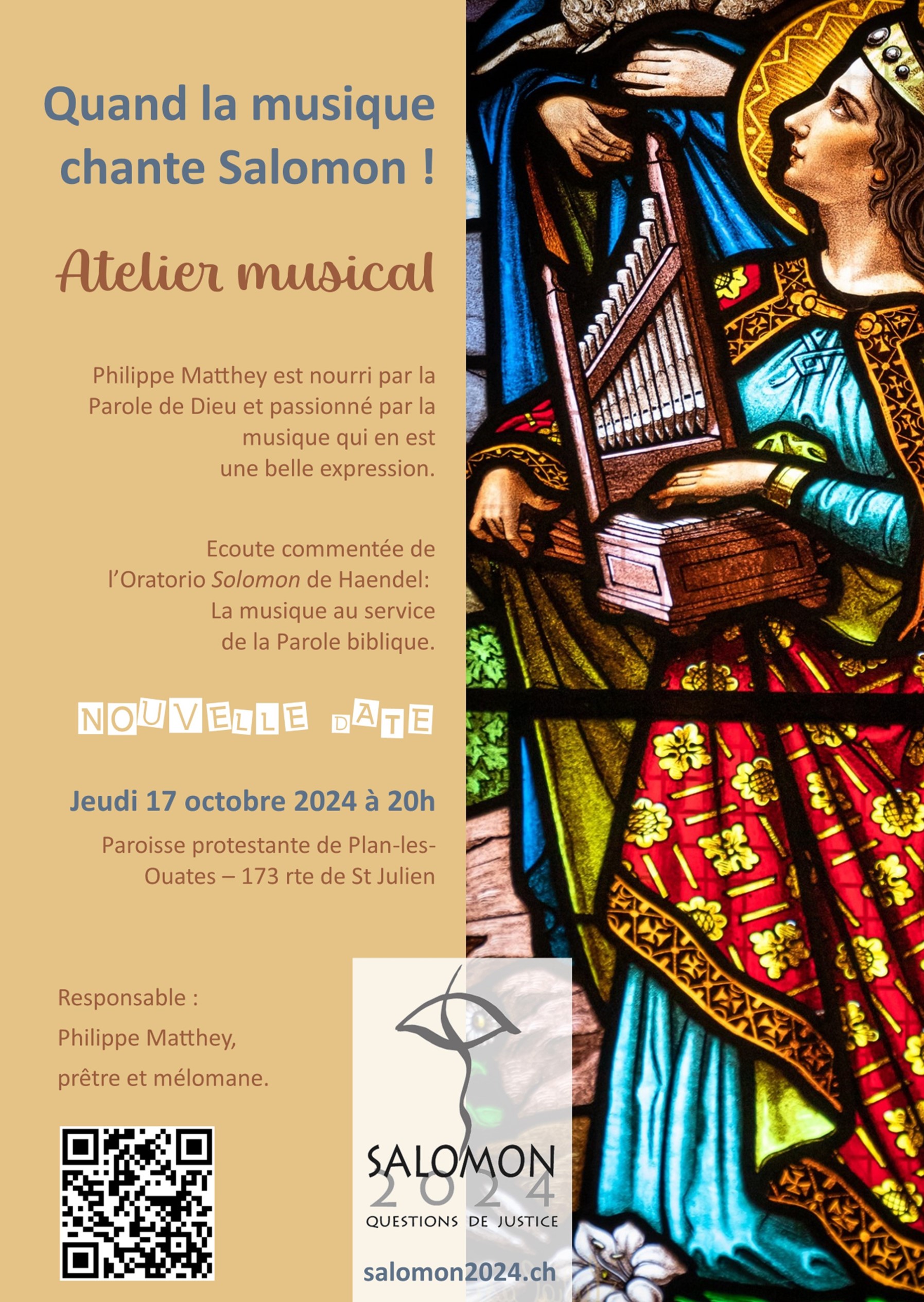 Atelier musical : Quand la musique chante Salomon !